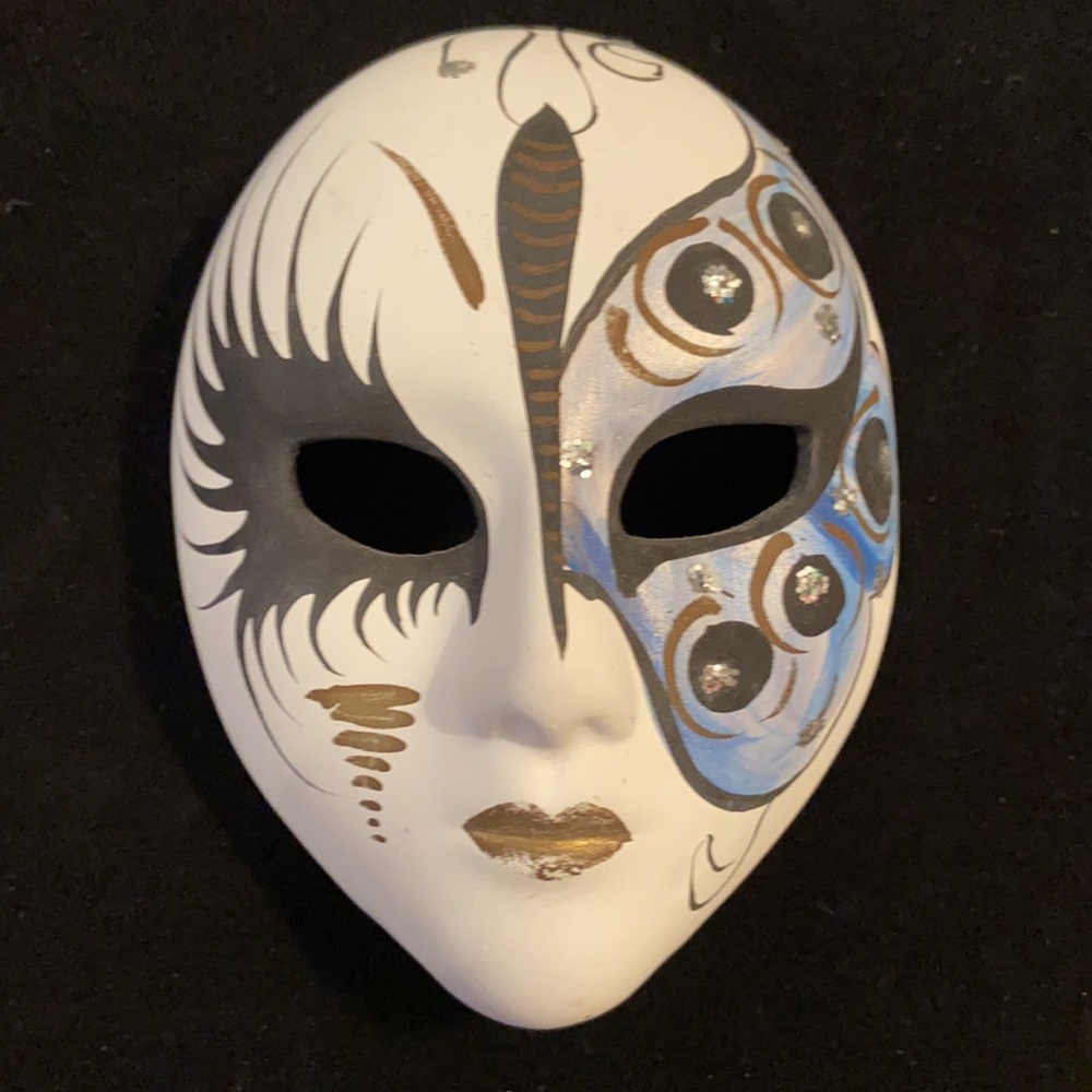 Vintage Ceramic Italian Mime Mask